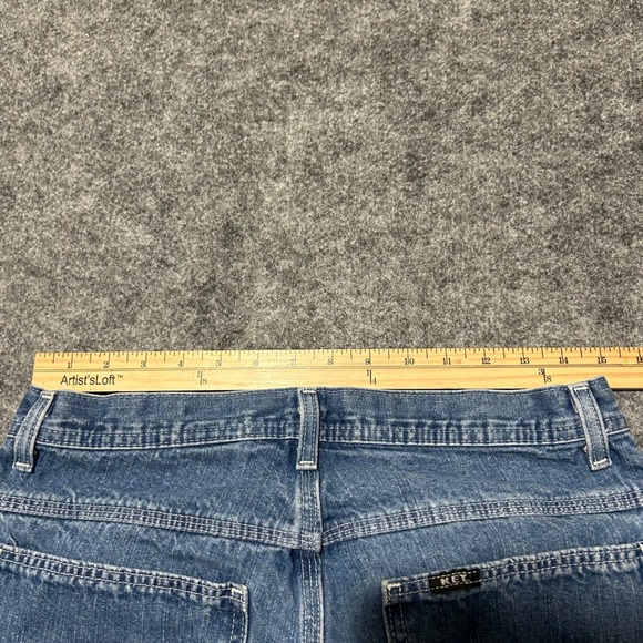 Key Industries Mens Blue Carpenter Denim Jeans Size 32x30 - Picture 3 of 7